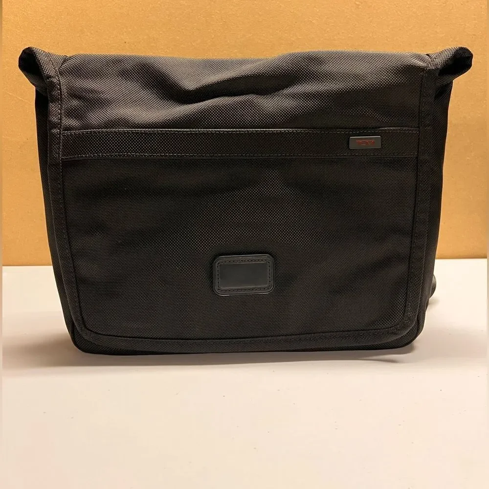TUMI Black Messenger Bag